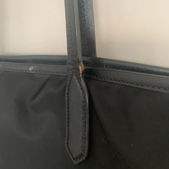 Prada black nylon tote with dust bag - Picture 8 of 16